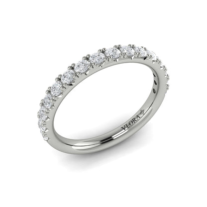 Matching Bands Wedding Band in Platinum by Vlora Bridal