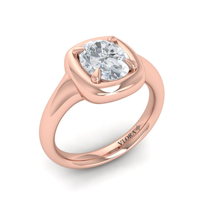 Bold Elegance Engagement Ring