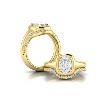 Bold Elegance Engagement Ring