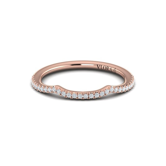 Entwined Halo Matching Wedding Band