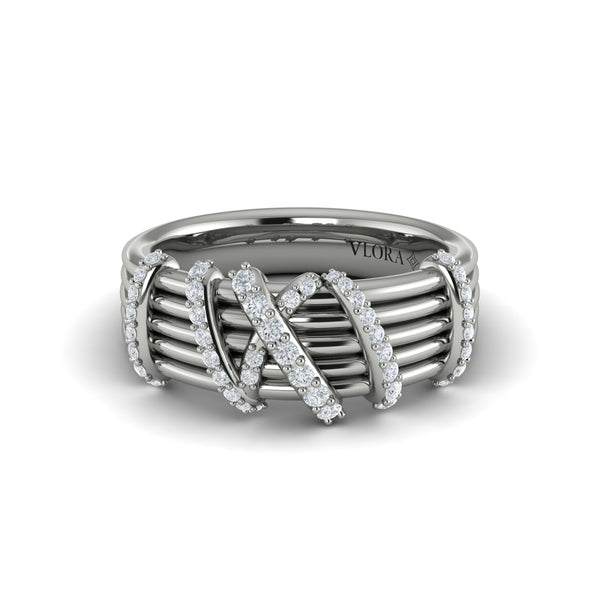 Diamond Ring from REINA Collection in Platinum