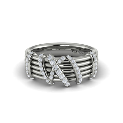 Diamond Ring from REINA Collection in Platinum