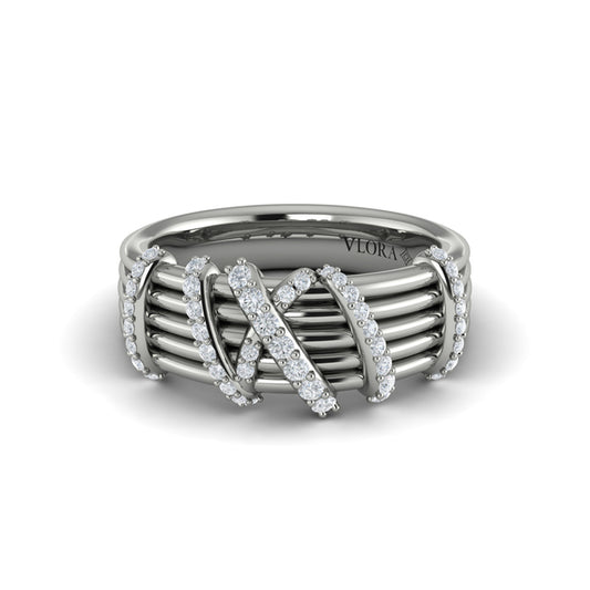 Diamond Ring from REINA Collection in Platinum