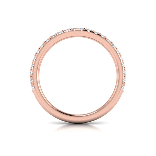 Matching Band for Elevated Brilliance Solitaire Engagement Ring