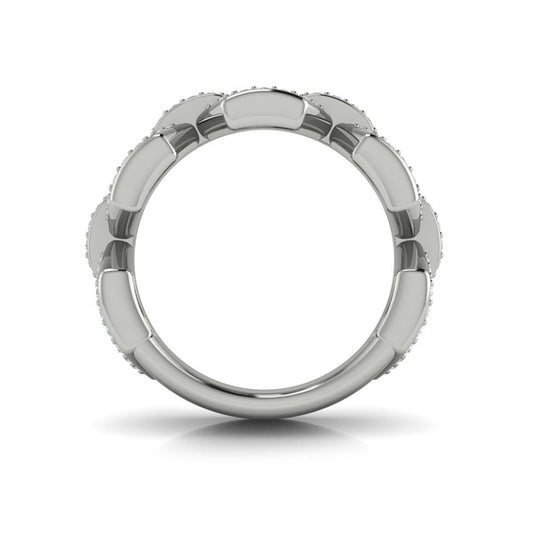 Diamond Link Ring