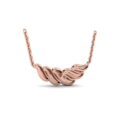 Twist Crescent Necklace