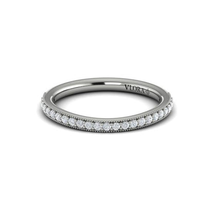 Matching Bands Wedding Band in Platinum by Vlora Bridal