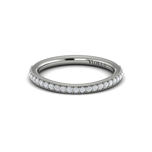 Matching Bands Wedding Band in Platinum by Vlora Bridal