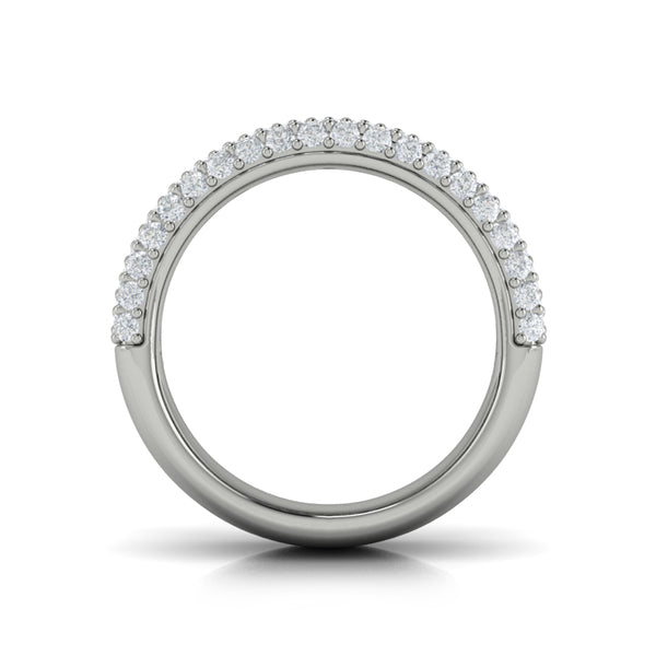 Diamond Multi-Row Statement Ring