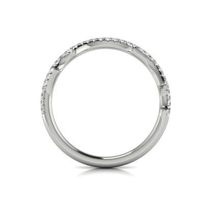 Matching Bands Wedding Band in Platinum by Vlora Bridal