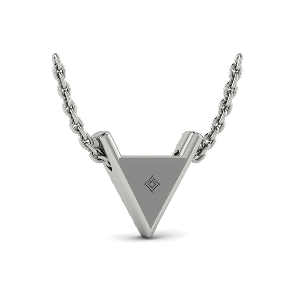 Diamond Pendant from MIRAVEL Collection in Platinum