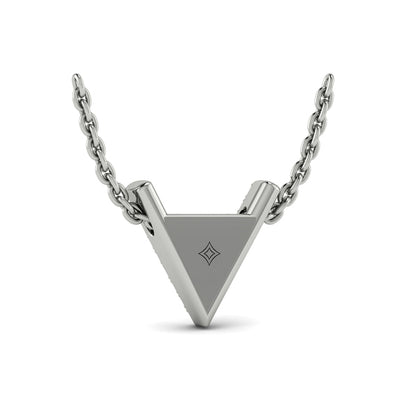 Diamond Pendant from MIRAVEL Collection in Platinum