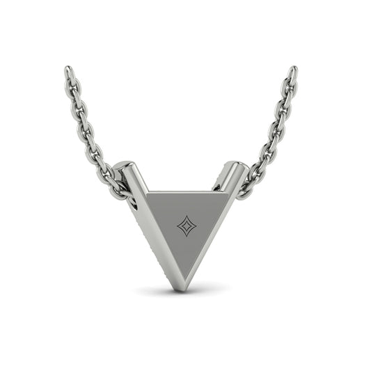 Diamond Pendant from MIRAVEL Collection in Platinum