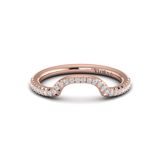 Matching Band for the Bold Elegance Engagement Ring