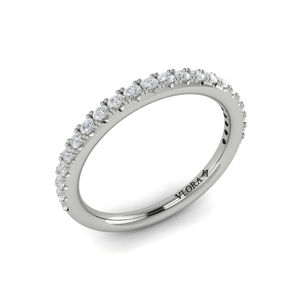 Matching Bands Wedding Band in Platinum by Vlora Bridal