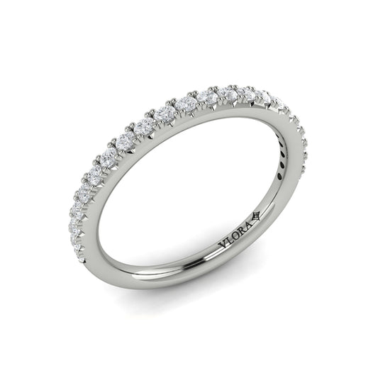 Matching Bands Wedding Band in Platinum by Vlora Bridal