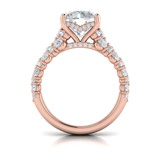 Mosaic Engagement Ring