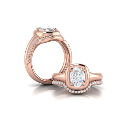 Bold Elegance Engagement Ring