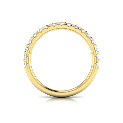 Diamond Prong-Set Band