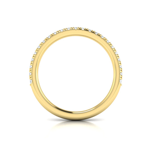 Matching Band for the  Embrace Three-Stone Engagement Ring