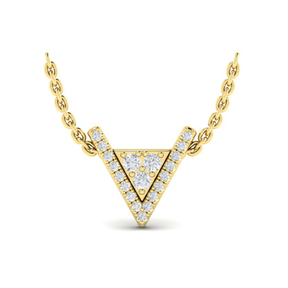 Diamond Trinity Necklace