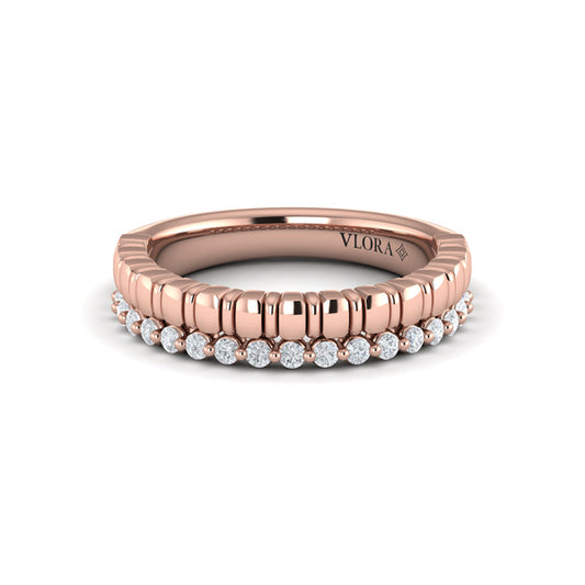 Dimensional Diamond Ring