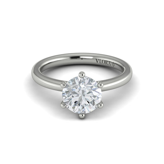 Elevated Brilliance Solitaire Engagement Ring