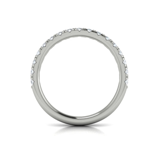 Matching Bands Wedding Band in Platinum by Vlora Bridal