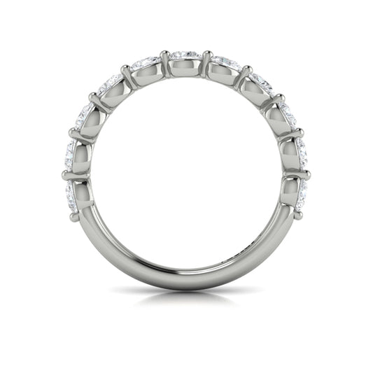 Matching band for the Marquise Accent Round Diamond Engagement Ring