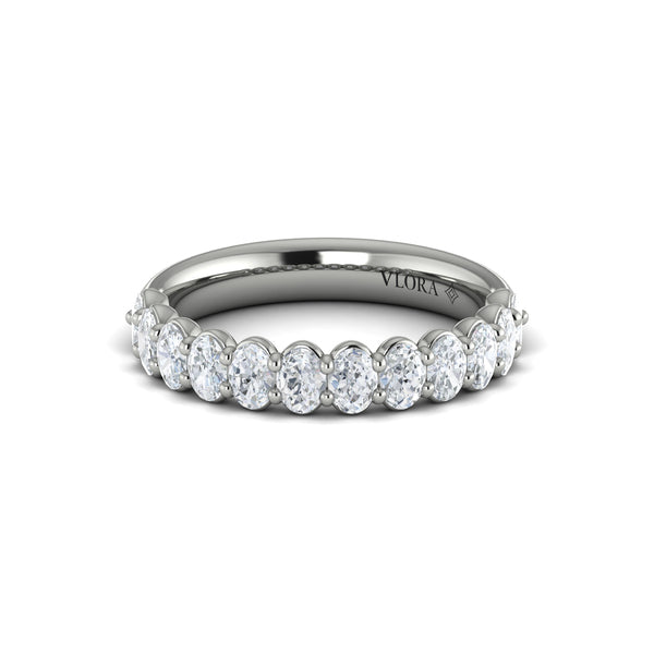 Matching Bands Wedding Band in Platinum by Vlora Bridal