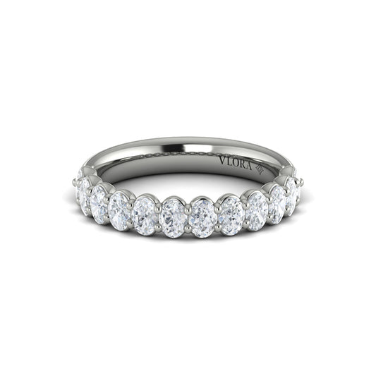 Matching Bands Wedding Band in Platinum by Vlora Bridal
