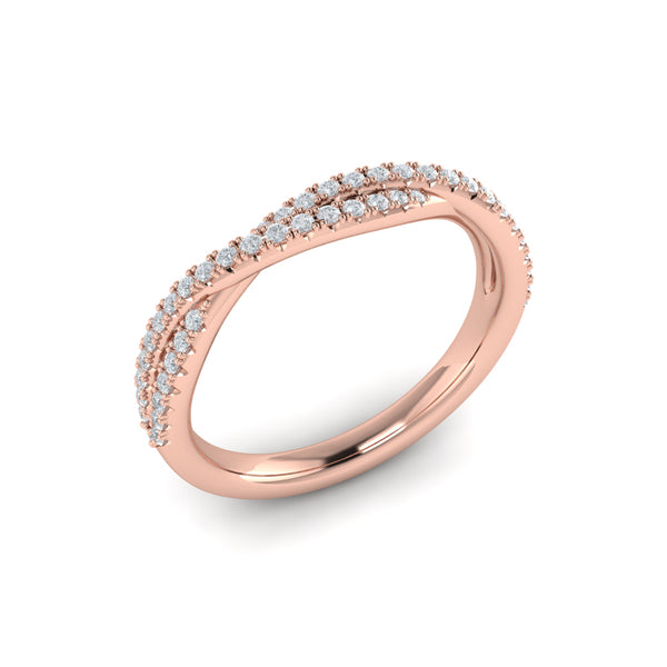 Delicate Twist Stackable Band
