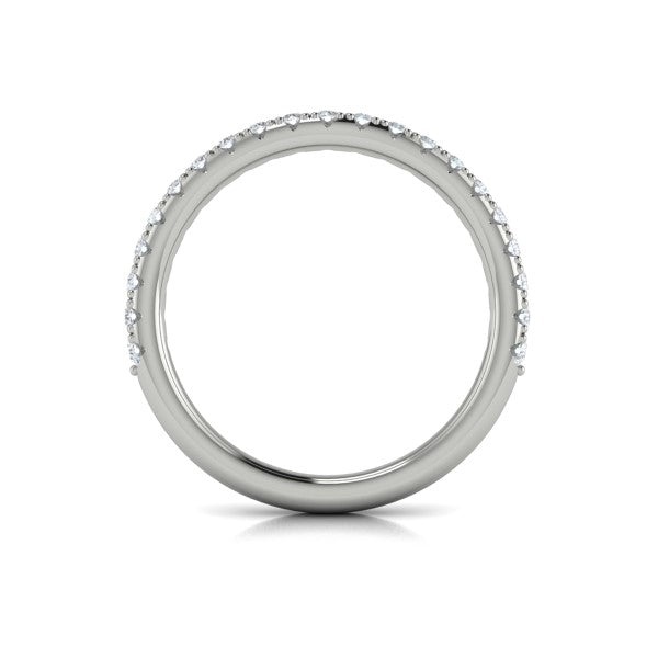 Matching Band for Timeless Halo Split Shank Oval Engagement Ring