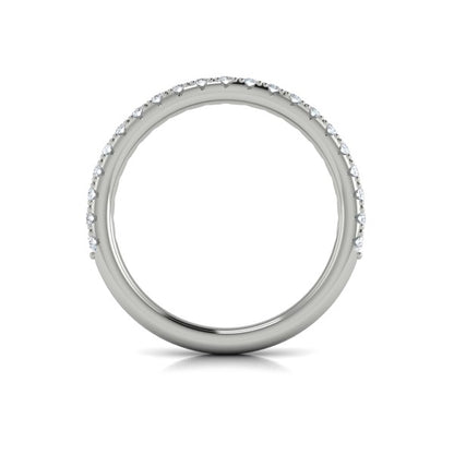Matching Band for Timeless Halo Split Shank Oval Engagement Ring