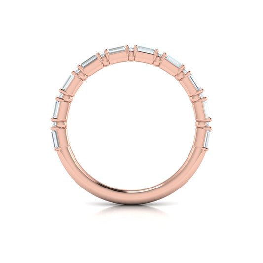 Matching Band for Opulent Oval Engagement Ring
