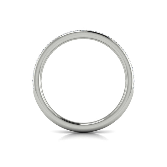 Channel Set Diamond Band