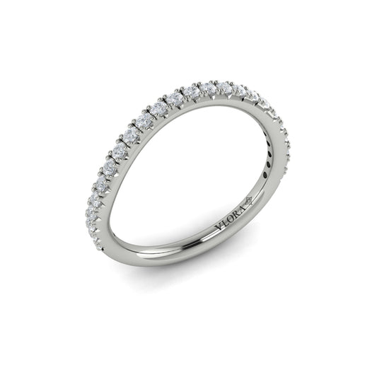 Matching Band for Flora Hidden Halo Engagement Ring