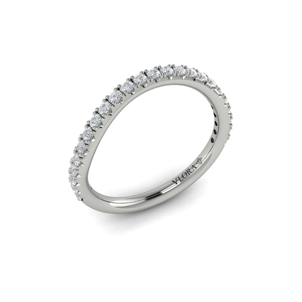 Matching Bands Wedding Band in Platinum by Vlora Bridal
