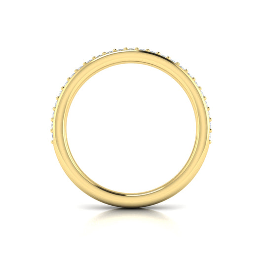 Matching Band for Emerald Cut Cathedral Engagement Ring