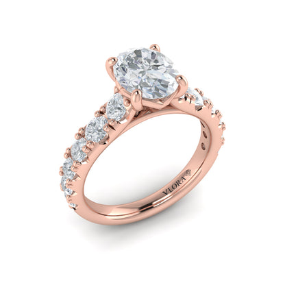 Luxe Classic Oval Engagement Ring