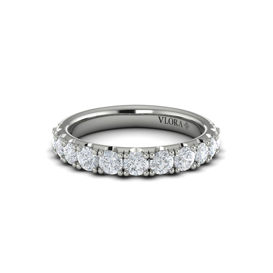 Matching Bands Wedding Band in Platinum by Vlora Bridal