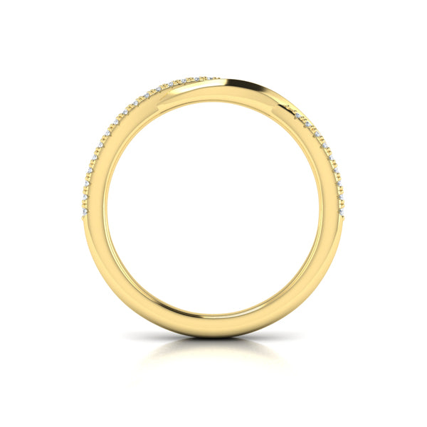 Slim Twist Stackable Band