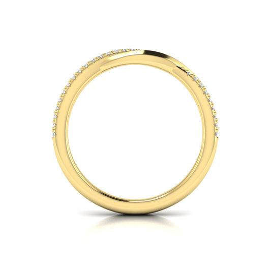 Slim Twist Stackable Band