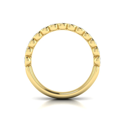 Matching Band to the Oval Accent Oval Diamond Engagement Ring