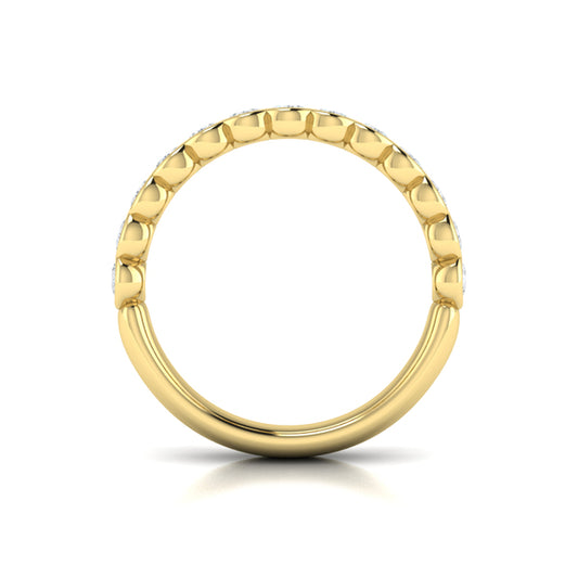 Matching Band to the Oval Accent Oval Diamond Engagement Ring