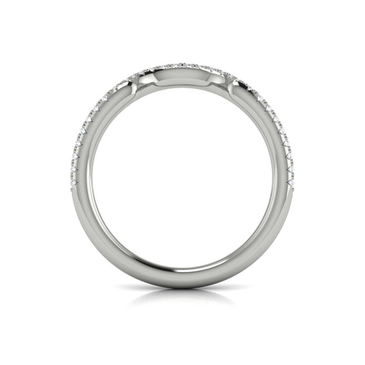 Matching Band for the Bold Elegance Engagement Ring