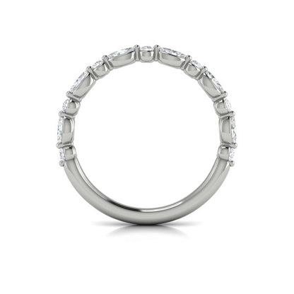 Matching Bands Wedding Band in Platinum by Vlora Bridal