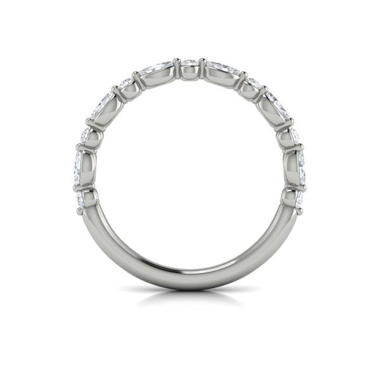 Matching Bands Wedding Band in Platinum by Vlora Bridal