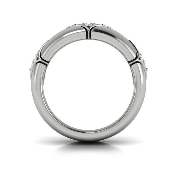 Diamond Cluster Vlora Star Ring