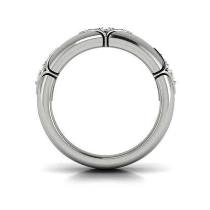 Diamond Cluster Vlora Star Ring